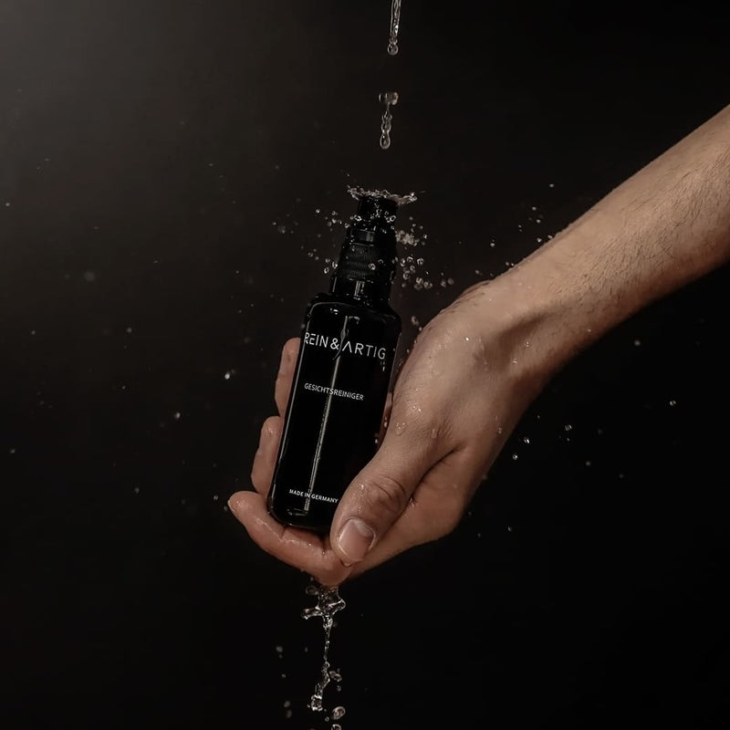 REIN & ARTIG Gesichtsreiniger Aloe Vera tigergras gesünderes Hautbild Mann Anti-Aging Bio Vegan natürlich reinartig Poren für Männer Gesichtsreinigung empfindliche Haut Männerhaut